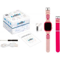 - Amigo GO005 4G WIFI Kids waterproof Thermometer Pink (747018) -  6