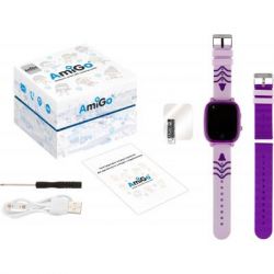 - Amigo GO005 4G WIFI Kids waterproof Thermometer Purple (747019) -  6