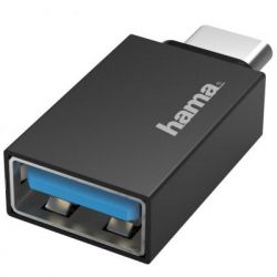 HAMA OTG USB C - USB 3.2 Black 00200311 -  1