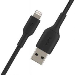   USB 2.0 AM to Lightning 2.0m Belkin (CAA002BT2MBK) -  3