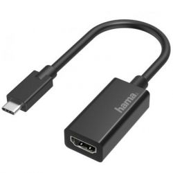  USB-C to HDMI Ultra HD 4K Black Hama (00200315)