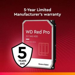  HDD SATA 16.0TB WD Red Pro NAS 7200rpm 512MB (WD161KFGX) -  4