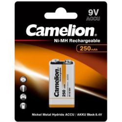   250mAh Ni-MH * 1 6F22-1BL Camelion (NH-9V250BP1)