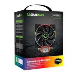    GameMax Gamma 500 "Rainbow", /, 1x125  ARGB, PWM,  Intel 1200/115x/775, AMD AMx/FMx,  180W -  9
