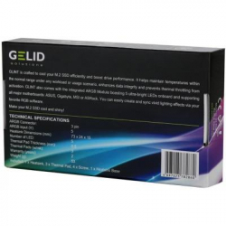   M.2 Gelid Solutions Glint ARGB, Black,   2280, ' M.2 (NGFF), ARGB ,  (M2-RGB-01) -  7