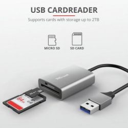   - Trust Dalyx Fast USB 3.2 Card reader (24135) -  7