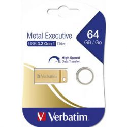 USB   Verbatim 64GB Metal Executive Gold USB 3.0 (99106) -  5