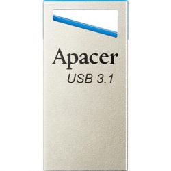 USB 3.0 Flash Drive 128Gb Apacer AH155, Silver,   (AP128GAH155U-1) -  1