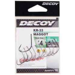Гачок Decoy KR-33 Maggot 10 (14 шт/уп) (1562.05.41) - Картинка 2
