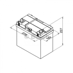 Акумулятор автомобільний Bosch 45А (0 092 S40 230) - Картинка 6
