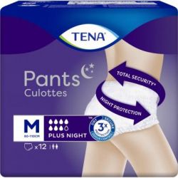    Tena Pants Plus Night    edium 12  (7322540839913) -  1