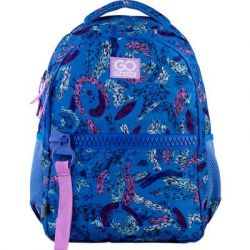 Рюкзак школьный GoPack Сity 161-1 синий (GO21-161M-2)