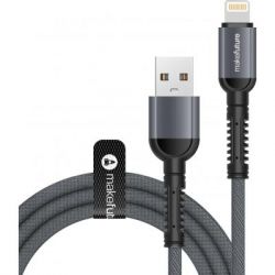   USB 2.0 AM to Lightning 1.0m Denim Grey MakeFuture (MCB-LD2GR)