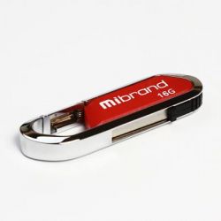 USB Flash Drive 16Gb Mibrand Aligator Dark Red (MI2.0/AL16U7DR)