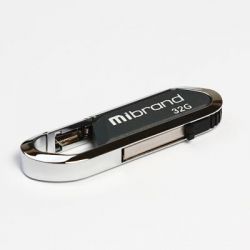 USB Flash Drive 32Gb Mibrand Aligator Grey (MI2.0/AL32U7G) -  1