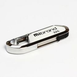 USB Flash Drive 32Gb Mibrand Aligator White (MI2.0/AL32U7W)