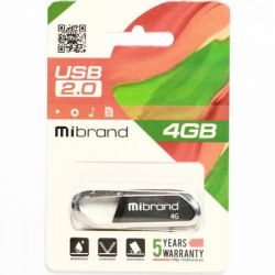 USB Flash Drive 4Gb Mibrand Aligator Grey (MI2.0/AL4U7G) -  2