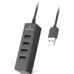  REAL-EL HQ-174 USB-A 2.0 1.2m black (EL123110006) -  5