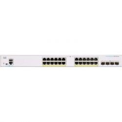 Cisco  CBS250 Smart 24-port GE, PoE, 4x10G SFP+ CBS250-24P-4X-EU -  2