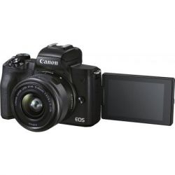  Canon EOS M50 Mk2 + 15-45 IS STM + 55-200 IS STM Black (4728C041) -  6