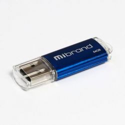 USB Flash Drive 64Gb Mibrand Cougar Blue (MI2.0/CU64P1U)