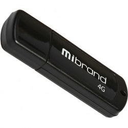 USB   Mibrand 32GB Grizzly Black USB 2.0 (MI2.0/GR32P3B)