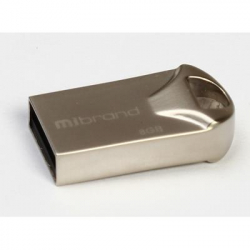 USB Flash Drive 8Gb Mibrand Hawk Silver (MI2.0/HA8M1S)