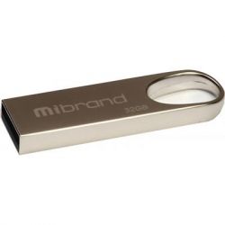 USB 2.0 Mibrand Irbis 32Gb Silver (MI2.0/IR32U3S) -  1