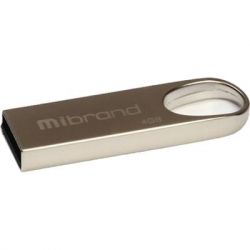 USB Flash Drive 4Gb Mibrand Irbis Silver (MI2.0/IR4U3S) -  1