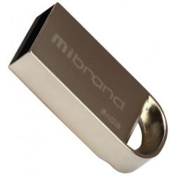 USB Flash Drive 64Gb Mibrand lynx Silver (MI2.0/LY64M2S) -  1