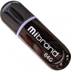 USB   Mibrand 64GB Panther Black USB 2.0 (MI2.0/PA64P2B)