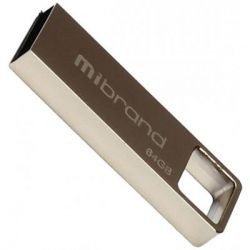 USB Flash Drive 64Gb Mibrand Shark Silver (MI2.0/SH64U4S) -  1