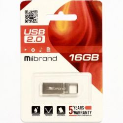 USB Flash Drive 16Gb Mibrand Stingray Grey (MI2.0/ST16U5G) -  2