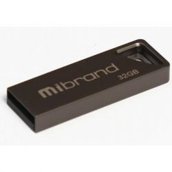 USB Flash Drive 32Gb Mibrand Stingray Grey (MI2.0/ST32U5G) -  1