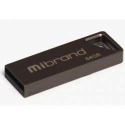 USB Flash Drive 64Gb Mibrand Stingray Grey (MI2.0/ST64U5G)