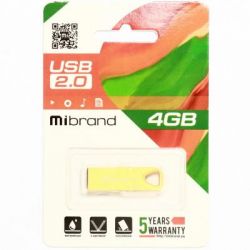 USB Flash Drive 4Gb Mibrand Taipan Gold (MI2.0/TA4U2G) -  2