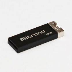 USB Flash Drive 16Gb Mibrand hameleon Black (MI2.0/CH16U6B) -  1