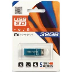 USB   Mibrand 32GB hameleon Light Blue USB 2.0 (MI2.0/CH32U6LU) -  2
