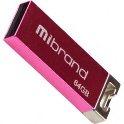 USB   Mibrand 64GB hameleon Pink USB 2.0 (MI2.0/CH64U6P) -  1
