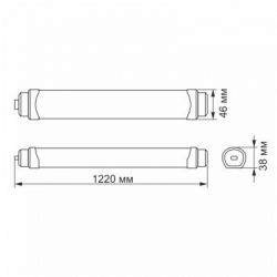 ��������� Videx LED IP65 36W (VL-BNWL-36125) - �������� 3