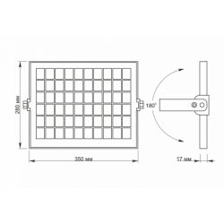 ��������� Videx LED ��������� ���������� 10W 5000K ��������� (VL-FSO-205-S) - �������� 5