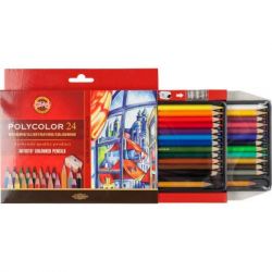 Карандаши цветные Koh-i-Noor Polycolor художественные 24 цвета (3834) - Картинка 3