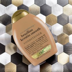 Кондиционер для волос OGX Brazilian Keratin Smooth для укрепления волос 385 мл (0022796976024) - Картинка 2