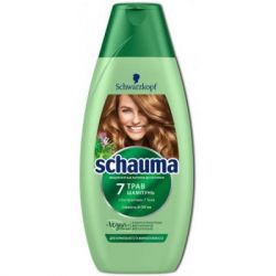 Шампунь Schauma 7 трав для нормальных и жирных волос 400 мл (3838824086750)