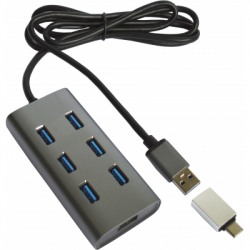 ������������ Maiwo USB 3.0 Type-A / Type-C to 7� USB3.0 (KH700)