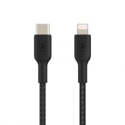 Belkin USB- - Lightning, BRAIDED[2m, black] CAA004BT2MBK -  4