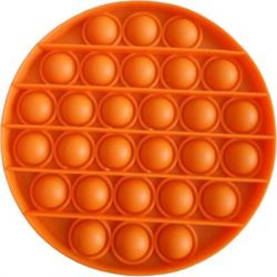 Антистресс Sibelly антистресс Pop It Mono Circle Orange (SB-PPIT-CRCL-OR)