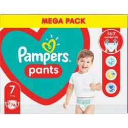 ϳ Pampers  Pants Giant  7 (17+ ) 74 . (8006540069622) -  2
