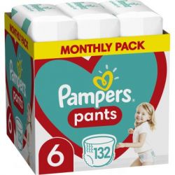 ϳ Pampers  Pants Giant  6 (15+ ) 132  (8006540068632) -  2