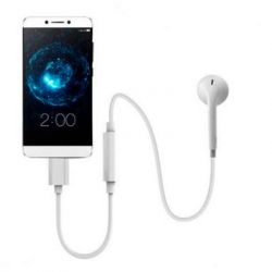 Перехідник Lapara USB Type-C Male - Audio AUX mini jack 3,5 mm Female (LA-Type-C-Audio-3.5mm white) - Картинка 4